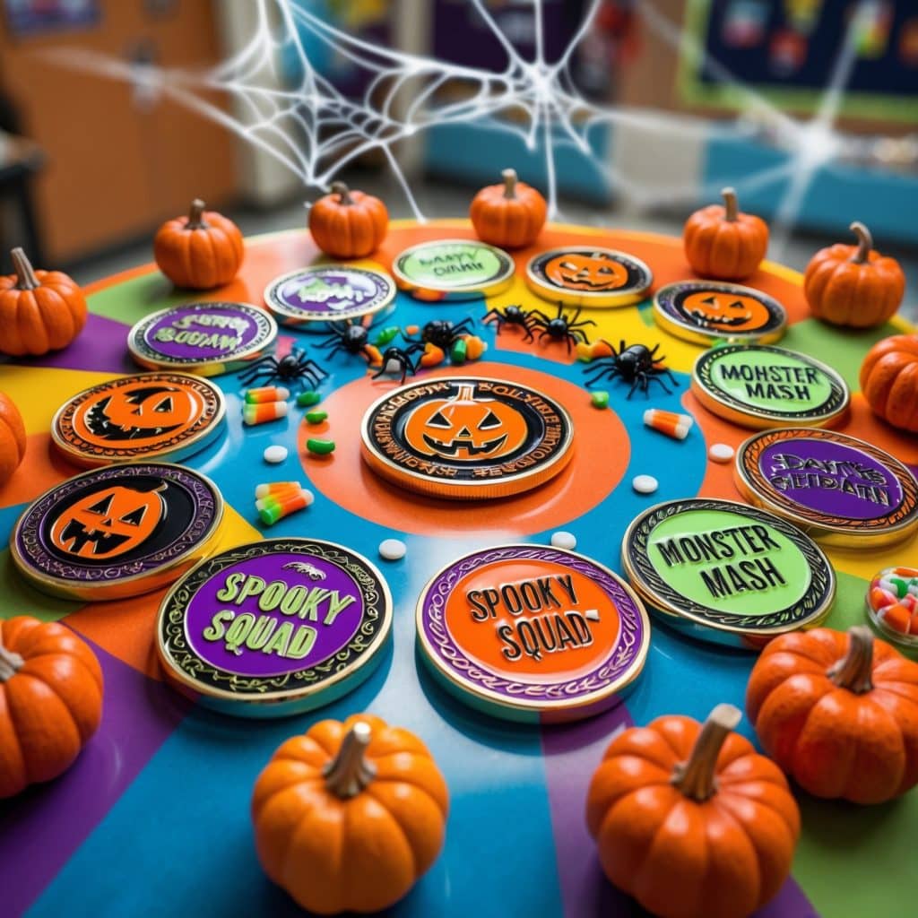 Halloween coins