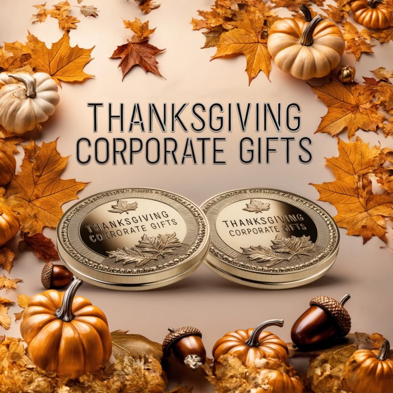 custom Thanksgiving coins