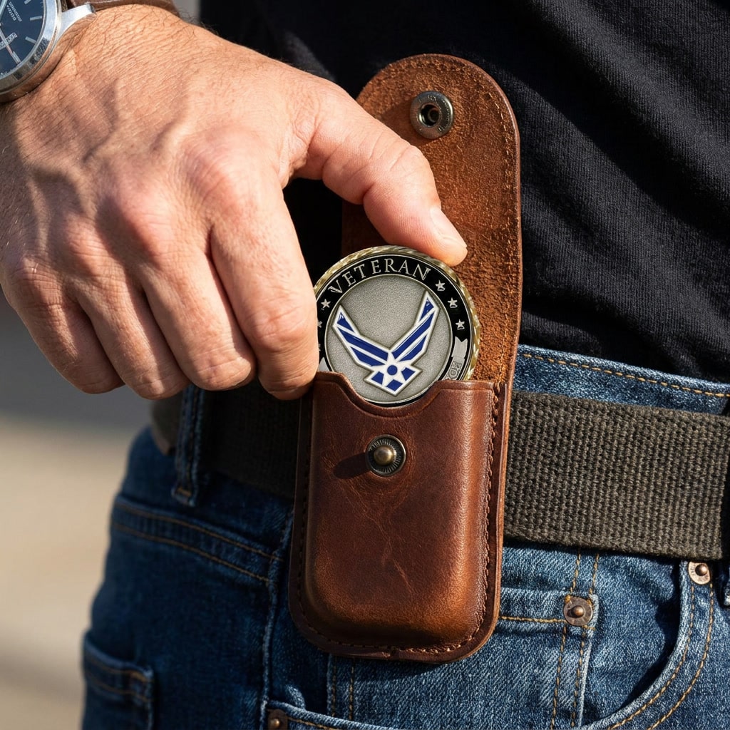 How to Carry Challenge Coins Without Damaging