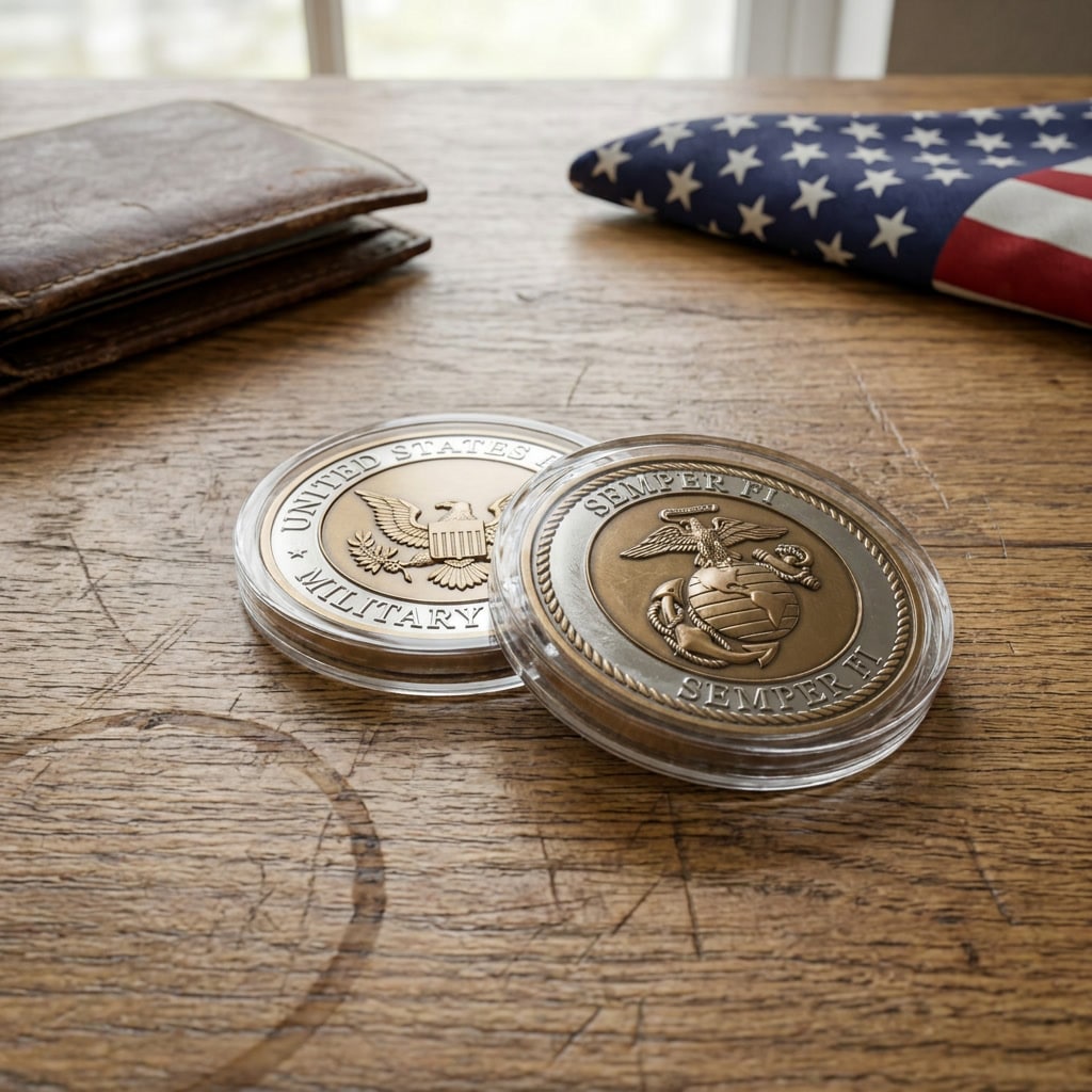 How to Carry Challenge Coins Without Damaging
